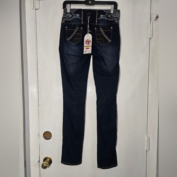 Silver Diva Push Up Jeans NWT Colombian Jeans Sz 5 - Picture 9 of 13